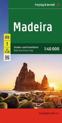 freytag & berndt Stra&szlig;enkarte Madeira 1:40.000
