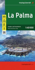 freytag & berndt Stra&szlig;enkarte La Palma 1:40.000