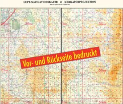 LUFTKRIEG - Luft-Navigationskarte: West-Ru&szlig;land M&auml;rz 1941(Plano)