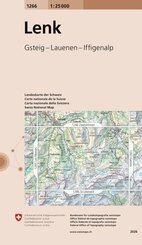 Landeskarte der Schweiz Lenk