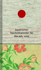 Japanischer Taschenkalender f&uuml;r das Jahr 2025