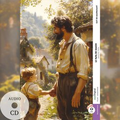 Le Papa de Simon / Simons Papa (Buch + Audio-CD) - Frank-Lesemethode - Kommentierte zweisprachige Ausgabe Franz&ouml;sisch-Deutsch, m. 1 Audio-CD, m. 1 Audio, m. 1 Audio