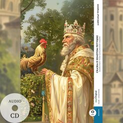 Skazka o zolotom petuschke / M&auml;rchen vom goldenen Hahn (Buch + Audio-CD) - Frank-Lesemethode - Kommentierte zweisprachige Ausgabe Russisch-Deutsch, m. 1 Audio-CD, m. 1 Audio, m. 1 Audio