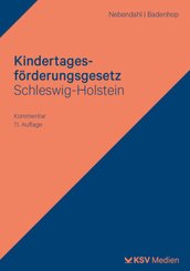 Kindertagesf&ouml;rderungsgesetz Schleswig-Holstein
