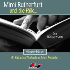 Mimi Rutherfurt und die F&auml;lle - Der B&uuml;cherwurm,1 Audio-CD