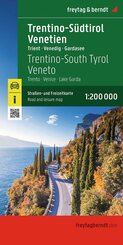 freytag & berndt Stra&szlig;enkarte Trentino-S&uuml;dtirol - Venetien 1:200.000