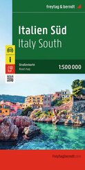 freytag & berndt Stra&szlig;enkarte Italien S&uuml;d 1:500.000