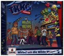 TKKG Junior - Wirbel um die wilde Wespe,1 Audio-CD