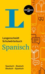 Langenscheidt Schulw&ouml;rterbuch Spanisch, m.  Buch, m.  Online-Zugang