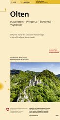 Landeskarte der Schweiz Olten