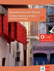 Spanisch f&uuml;r den Urlaub A1 - Hybride Ausgabe allango, m. 1 Beilage