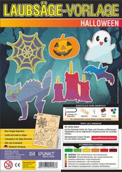 Laubs&auml;gevorlagen Halloween