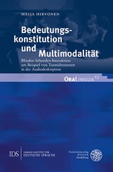 Bedeutungskonstitution und Multimodalit&auml;t