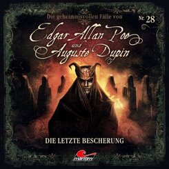 Die geheimnisvollen F&auml;lle von Edgar Allan Poe und Auguste Dupin - Die letzte Bescherung,1 Audio-CD