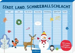 Stadt, Land, Schneeballschlacht