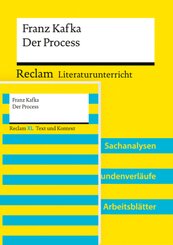 Paket f&uuml;r Lehrkr&auml;fte "Franz Kafka: Der Process" (Textausgabe und Lehrerband). 2 B&auml;nde eingeschwei&szlig;t