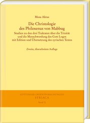 Die Christologie des Philoxenus von Mabbug