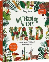 Watercolor - Wilder Wald