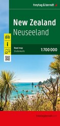 freytag & berndt Stra&szlig;enkarte Neuseeland 1:700.000