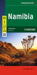 freytag & berndt Stra&szlig;enkarte Namibia 1:1 Mio.