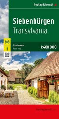freytag & berndt Stra&szlig;enkarte Siebenb&uuml;rgen 1:400.000