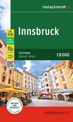 freytag & berndt Innenstadtplan Innsbruck 1:8.000
