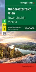 freytag & berndt Stra&szlig;enkarte Nieder&ouml;sterreich - Wien 1:200.000