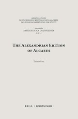The Alexandrian Edition of Alcaeus