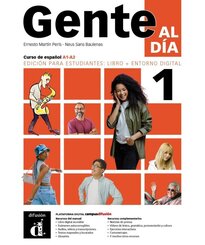 Gente al d&iacute;a 1 A1-A2 - Edici&oacute;n h&iacute;brida