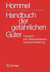 Handbuch der gef&auml;hrlichen G&uuml;ter. Transport- und Gefahrenklassen Neu. Austauschlieferung, Dezember 2025