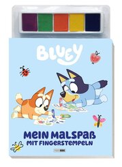 Bluey: Mein Malspa&szlig; mit Fingerstempeln