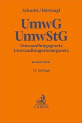 Umwandlungsgesetz, Umwandlungssteuergesetz. UmwG, UmwStG