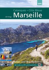 Marseille, Calanques, C&ocirc;te Bleue, m. Stadtplan