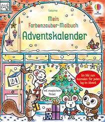 Mein Farbenzauber-Malbuch: Adventskalender