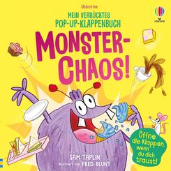 Mein verr&uuml;cktes Pop-up-Klappenbuch: Monster-Chaos!