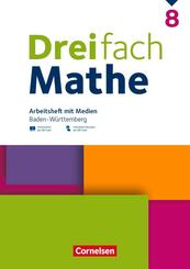 Dreifach Mathe - Baden-W&uuml;rttemberg - 8. Schuljahr