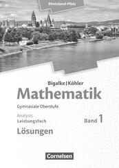 Mathematik Sekundarstufe II - Rheinland-Pfalz. Leistungsfach Band 1 - Analysis. L&ouml;sungen