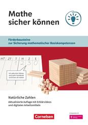 Mathe sicher k&ouml;nnen - F&ouml;rderbausteine zur Sicherung mathematischer Basiskompetenzen - 5./6. Schuljahr