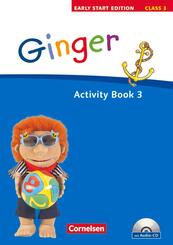 Ginger - Lehr- und Lernmaterial f&uuml;r den fr&uuml;h beginnenden Englischunterricht - Early Start Edition - Ausgabe 2008 - Band 3: 3. Schuljahr