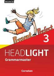 English G Headlight - Allgemeine Ausgabe - Band 3: 7. Schuljahr, Grammarmaster mit L&ouml;sungen