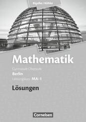 Bigalke/K&ouml;hler: Mathematik - Berlin - Ausgabe 2010 - Leistungskurs 1. Halbjahr
