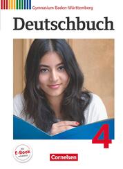 Deutschbuch Gymnasium - Baden-W&uuml;rttemberg - Ausgabe 2016 - Band 4: 8. Schuljahr