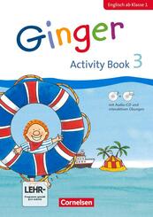 Ginger - Lehr- und Lernmaterial f&uuml;r den fr&uuml;h beginnenden Englischunterricht - Early Start Edition - Ausgabe 2016 - 3. Schuljahr