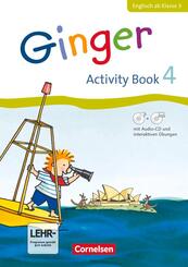 Ginger - Lehr- und Lernmaterial f&uuml;r den fr&uuml;h beginnenden Englischunterricht - Allgemeine Ausgabe - Ausgabe 2014 - 4. Schuljahr