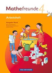 Mathefreunde - Ausgabe Nord 2010 (Berlin, Brandenburg, Mecklenburg-Vorpommern, Sachsen-Anhalt) - 4. Schuljahr