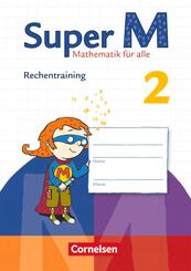 Super M - Mathematik f&uuml;r alle - Zu allen Ausgaben - 2. Schuljahr