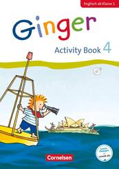Ginger - Lehr- und Lernmaterial f&uuml;r den fr&uuml;h beginnenden Englischunterricht - Early Start Edition - Ausgabe 2016 - 4. Schuljahr