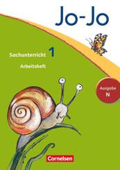 Jo-Jo Sachunterricht - Ausgabe Niedersachsen, Bremen, Hamburg, Schleswig-Holstein - 1. Schuljahr