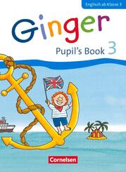 Ginger - Lehr- und Lernmaterial f&uuml;r den fr&uuml;h beginnenden Englischunterricht - Allgemeine Ausgabe - Ausgabe 2014 - 3. Schuljahr