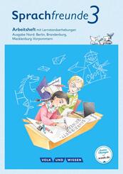 Sprachfreunde - Sprechen - Schreiben - Spielen - Ausgabe Nord (Berlin, Brandenburg, Mecklenburg-Vorpommern) - Neubearbeitung 2015 - 3. Schuljahr